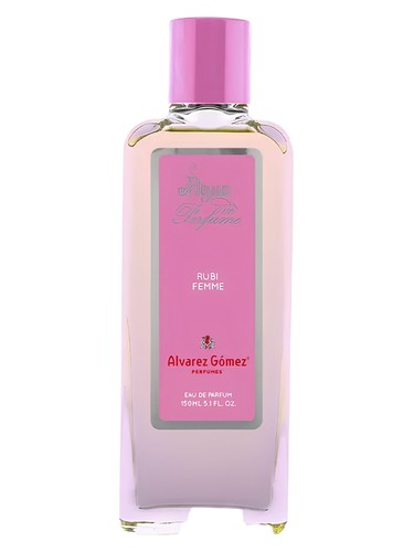 Frasco de Rubí Femme, de Alvarez Gómez