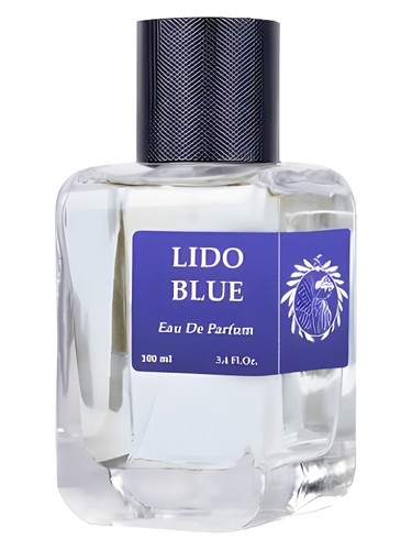 Frasco de LIDO BLUE, de Athena Fragrances