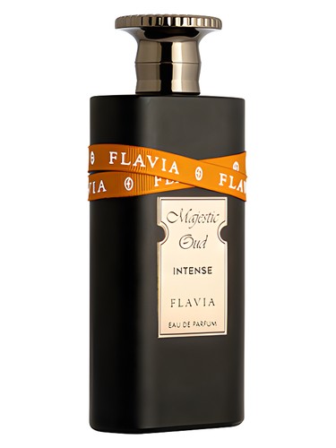 Frasco de Majestic Oud Intense, de Flavia