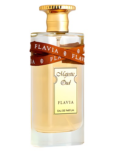 Frasco de Majestic Oud, de Flavia