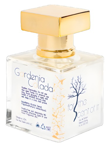 Frasco de Gardenia Colada, de For the Scent of It
