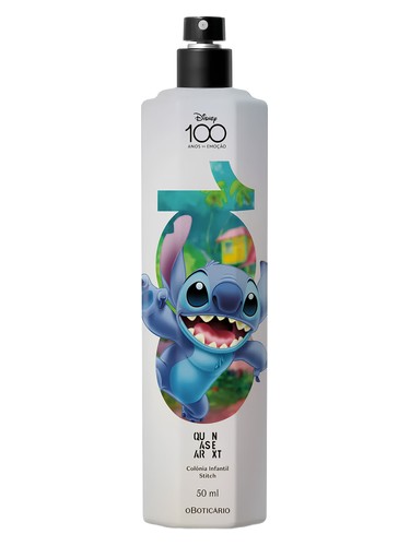 Frasco de Quasar Next Disney 100 Anos Stitch, de O Boticário