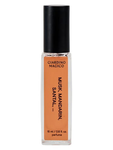 Frasco de Musk, mandarin, santal, de Giardino Magico