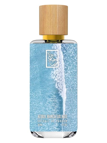 Frasco de Acqua Bianca Solaris, de The Dua Brand