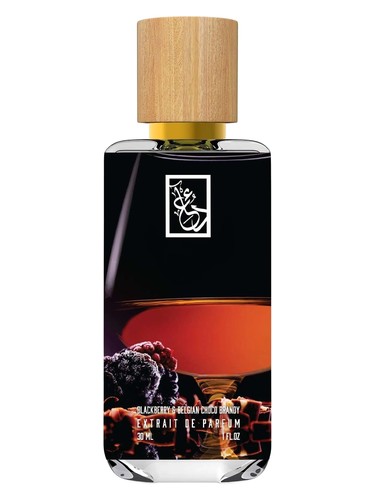 Frasco de Blackberry & Belgian Choco Brandy, de The Dua Brand