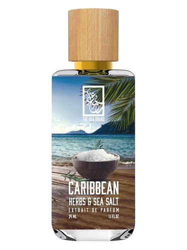 Frasco de Caribbean Herbs & Sea Salt, de The Dua Brand