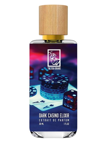 Frasco de Dark Casino Elixir, de The Dua Brand