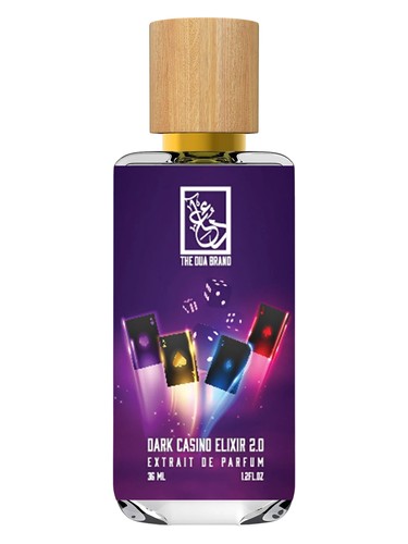 Frasco de Dark Casino Elixir 2.0, de The Dua Brand