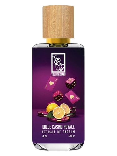 Frasco de Dolce Casino Royale, de The Dua Brand