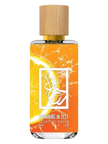 Frasco de Drowning in Zest, de The Dua Brand