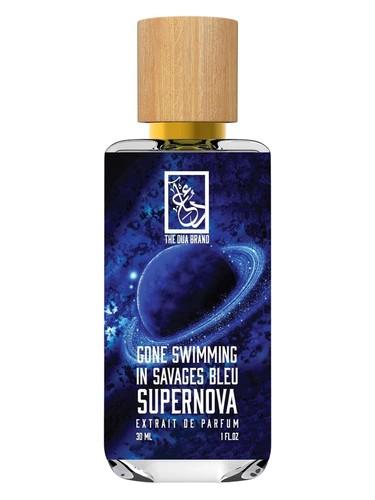 Frasco de Gone Swimming In Savages Bleu Supernova, de The Dua Brand