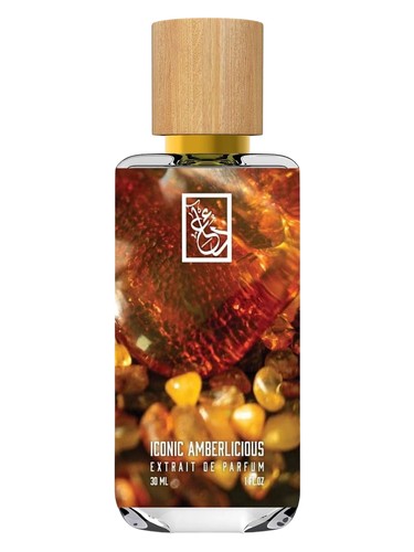 Frasco de Iconic Amberlicious, de The Dua Brand