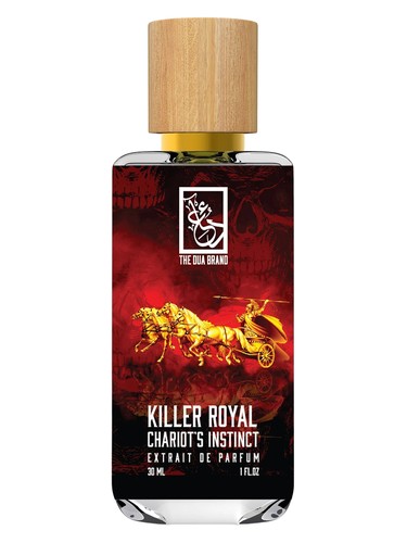 Frasco de Killer Royal Chariot’s Instinct, de The Dua Brand
