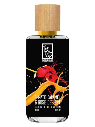 Frasco de O-Matic Caramel & Rose Delight, de The Dua Brand