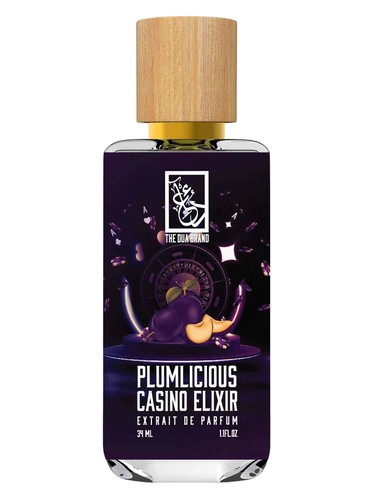 Frasco de Plumlicious Casino Elixir, de The Dua Brand