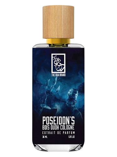 Frasco de Poseidon's Bois Oudh Cologne, de The Dua Brand