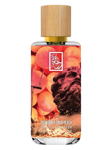 Frasco de Poseidon's Sour Peach, de The Dua Brand