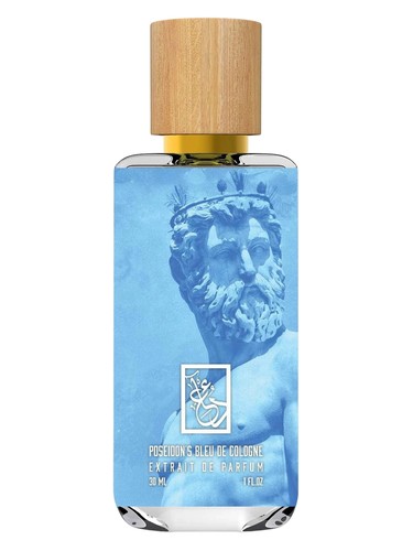 Frasco de Poseidon’s Bleu de Cologne, de The Dua Brand