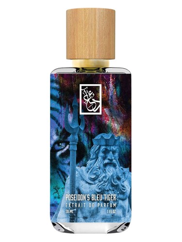 Frasco de Poseidon’s Bleu Tiger, de The Dua Brand