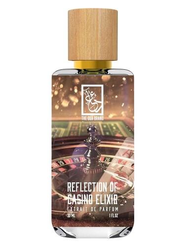 Frasco de Reflection Of Casino Elixir, de The Dua Brand