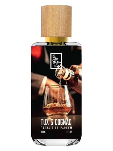 Frasco de Tux & Cognac, de The Dua Brand