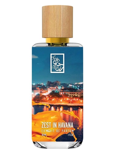 Frasco de Zest in Havana, de The Dua Brand