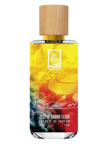 Frasco de Zest of Casino Elixir, de The Dua Brand