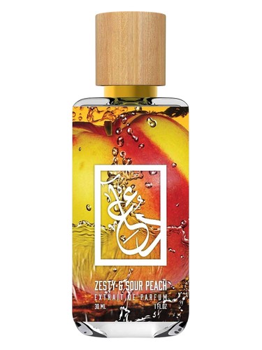 Frasco de Zesty & Sour Peach, de The Dua Brand