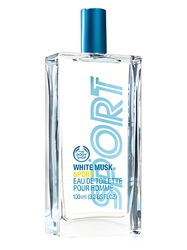 Frasco de White Musk Sport, de The Body Shop