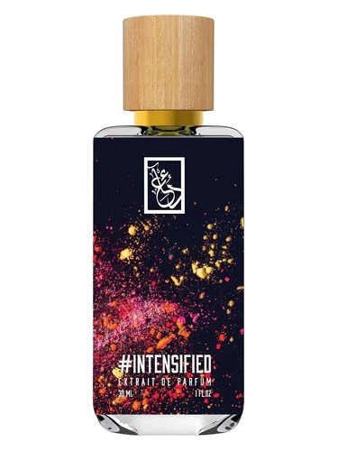 Frasco de #Intensified, de The Dua Brand