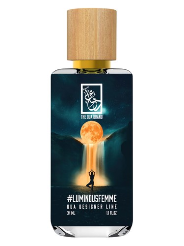 Frasco de #LuminousFemme, de The Dua Brand