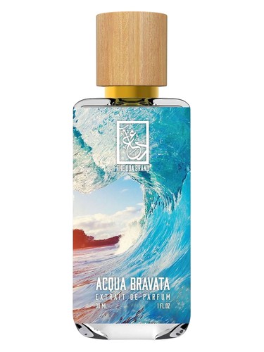 Frasco de Acqua Bravata, de The Dua Brand