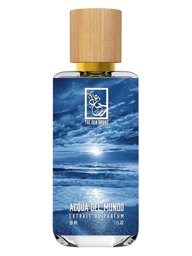 Frasco de Acqua del Mundo, de The Dua Brand