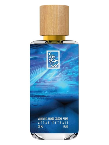Frasco de Acqua Del Mundo Cologne Attar, de The Dua Brand