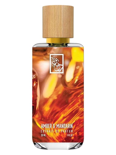 Frasco de Amber & Mandarin, de The Dua Brand