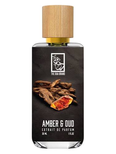 Frasco de Amber & Oud, de The Dua Brand