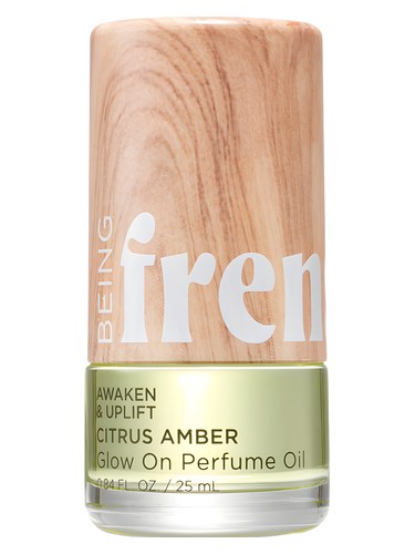 Frasco de Citrus Amber Perfume Oil, de Being Frenshe