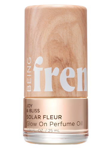 Frasco de Solar Fleur Perfume Oil, de Being Frenshe