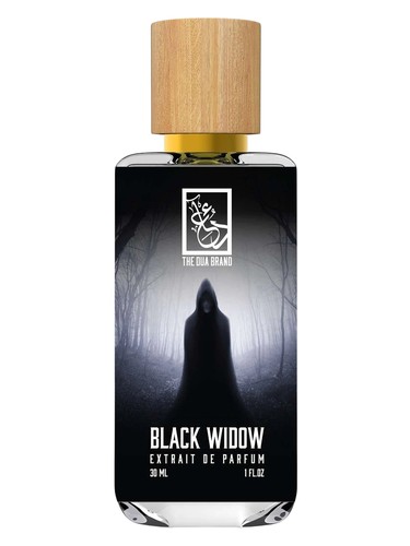 Frasco de Black Widow, de The Dua Brand
