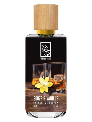 Frasco de Booze & Vanille, de The Dua Brand