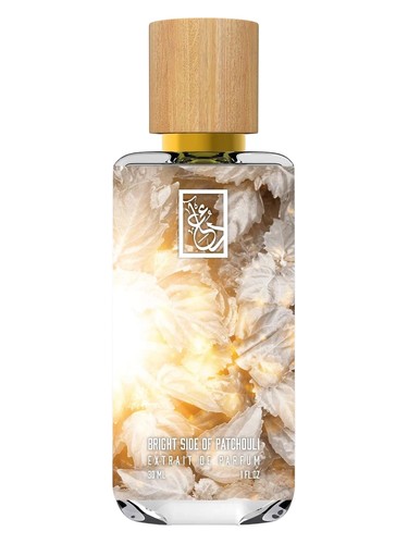 Frasco de Bright Side of Patchouli, de The Dua Brand