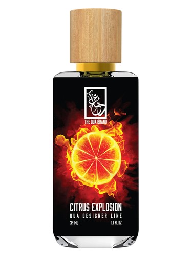 Frasco de Citrus Explosion, de The Dua Brand