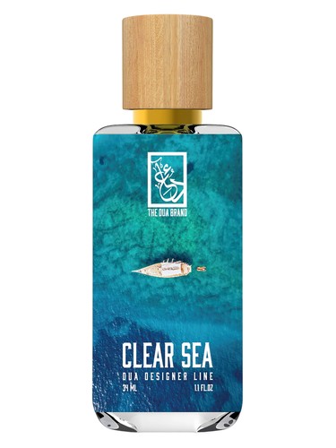 Frasco de Clear Sea, de The Dua Brand