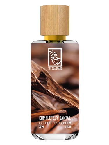 Frasco de Completely Santal, de The Dua Brand