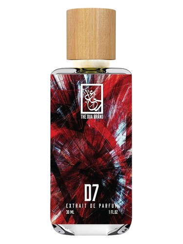 Frasco de D7, de The Dua Brand