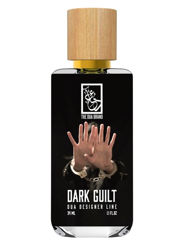 Frasco de Dark Guilt, de The Dua Brand