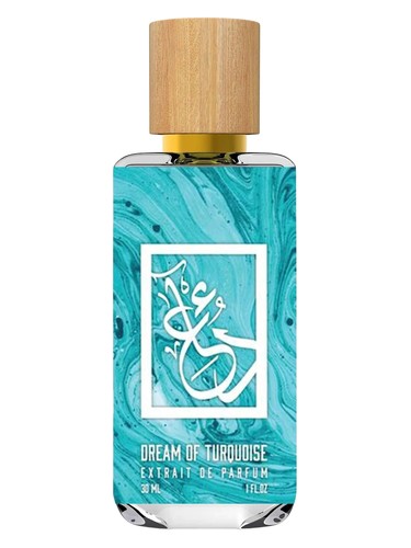 Frasco de Dream of Turquoise, de The Dua Brand