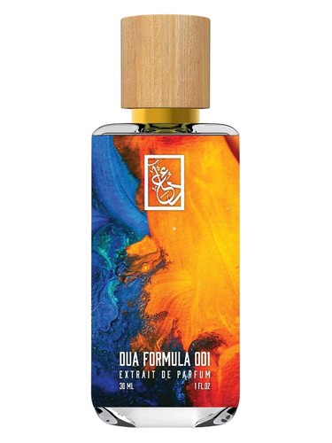 Frasco de Dua Formula 001, de The Dua Brand