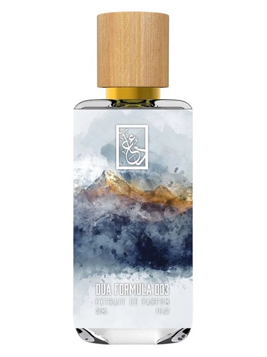Frasco de Dua Formula 003, de The Dua Brand