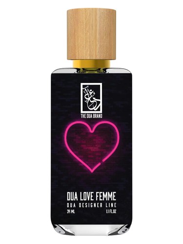 Frasco de Dua Love Femme, de The Dua Brand